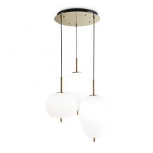 Umile sp3 lampa wisząca led 50W mosiądz